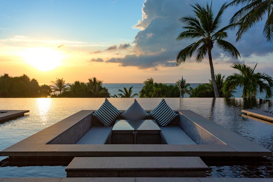 The ULTIMATE Sea View resort experience with Sunken Lounges and Shallow Infinity Terrace Pools